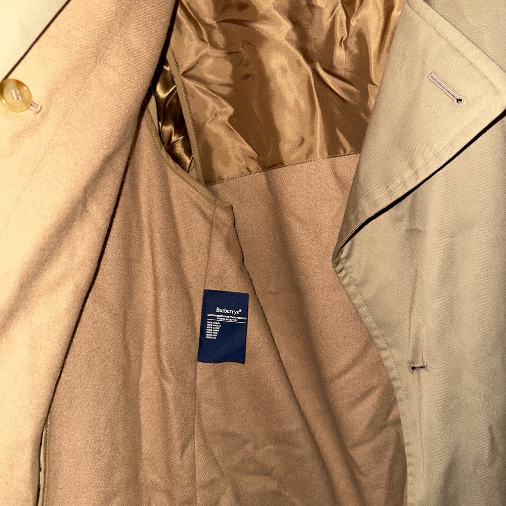 Burberry lined trench coat - Picture 3 of 13